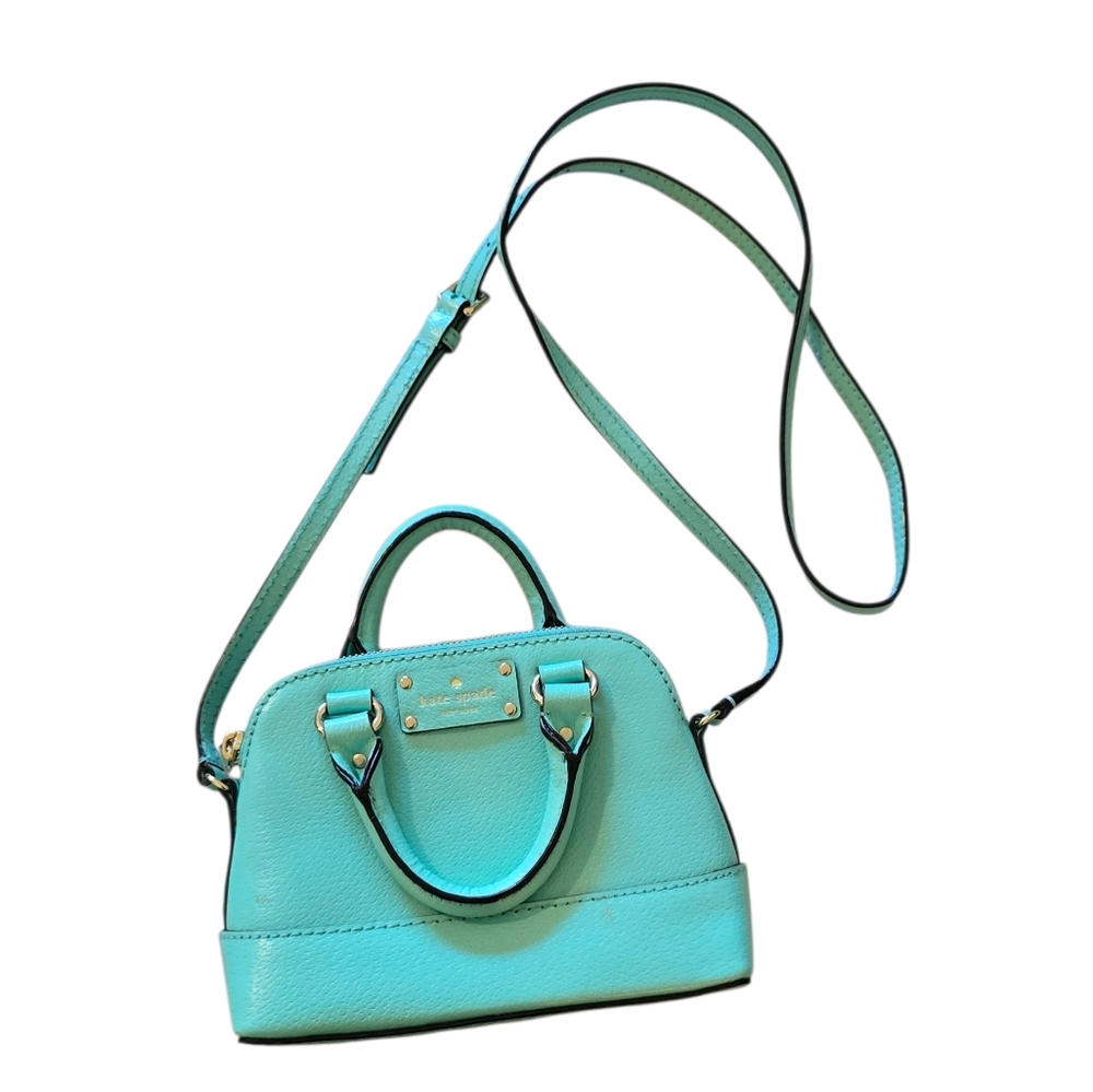 KATE SPADE Wellesley Rachelle Mint Green Mini Bag - Picture 1 of 4